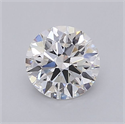 Lab Grown Diamond 1.05 Carats, Round with Excellent Cut, E Color, VVS2 Clarity and Certified by IGI