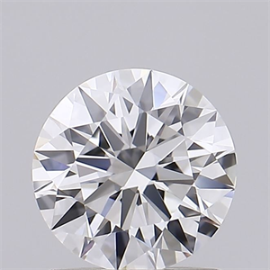 Picture of Lab Grown Diamond 1.01 Carats, Round with Ideal Cut, D Color, VVS1 Clarity and Certified by IGI