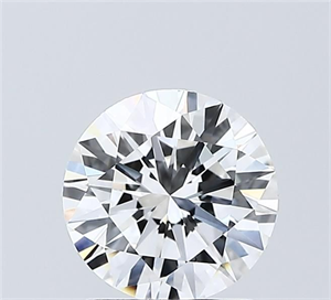 Picture of Lab Grown Diamond 1.50 Carats, Round with Excellent Cut, E Color, VVS2 Clarity and Certified by IGI