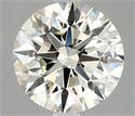 Diamante Natural 2.52 quilates, Redondo , Color J, claridad VS2 y certificado IGI
