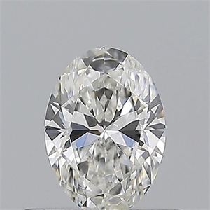 Picture of Natural Diamond 0.50 Carats, Oval with  Cut, G Color, SI1 Clarity and Certified by GIA