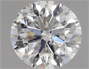 Natural Diamond 0.80 Carats, Round with Very Good Cut, H Color, SI2 Clarity and Certified by IGI