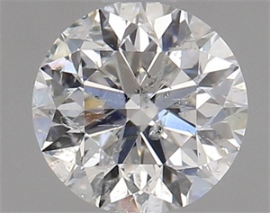 Picture of Natural Diamond 0.80 Carats, Round with Very Good Cut, H Color, SI2 Clarity and Certified by IGI
