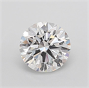 Lab Grown Diamond 3.17 Carats, Round with Excellent Cut, E Color, VVS2 Clarity and Certified by IGI