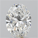 Diamante Natural 1.70 quilates, Ovalado , Color E, claridad VS1 y certificado GIA