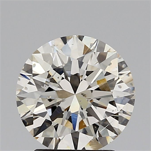 Foto Diamante Natural 2.01 quilates, Redondo , Color J, claridad SI2 y certificado IGI de