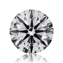 Natural Diamond 0.71 Carats, Round with Excellent Cut, D Color, SI1 Clarity and Certified by GIA