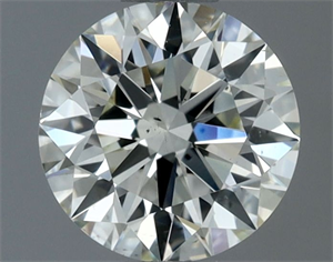 Foto Diamante Natural 0.70 quilates, Redondo , Color J, claridad VS2 y certificado IGI de