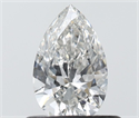 Diamante Natural 0.50 quilates, De pera , Color G, claridad VVS2 y certificado IGI