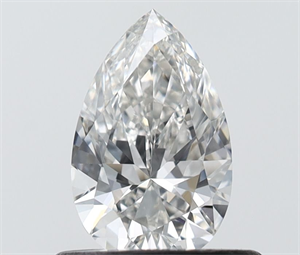 Foto Diamante Natural 0.50 quilates, De pera , Color G, claridad VVS2 y certificado IGI de