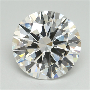 Picture of Lab Grown Diamond 6.13 Carats, Round with Excellent Cut, F Color, VVS2 Clarity and Certified by IGI