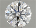 Diamante Natural 1.50 quilates, Redondo , Color D, claridad SI1 y certificado GIA