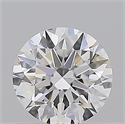 Natural Diamond 0.70 Carats, Round with Excellent Cut, D Color, VVS1 Clarity and Certified by GIA