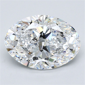 Picture of Natural Diamond 4.50 Carats, Oval with  Cut, D Color, VS1 Clarity and Certified by GIA