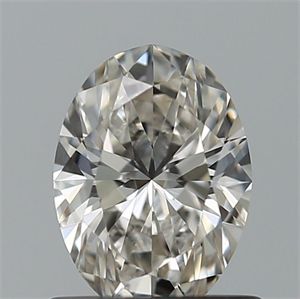 Picture of Natural Diamond 0.70 Carats, Oval with  Cut, F Color, VVS2 Clarity and Certified by IGI