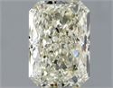 Natural Diamond 1.02 Carats, Radiant with  Cut, L Color, SI2 Clarity and Certified by GIA