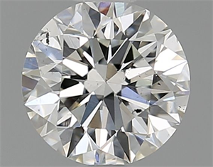 Foto Diamante Natural 0.70 quilates, Redondo , Color E, claridad SI1 y certificado GIA de