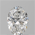 Natural Diamond 1.06 Carats, Oval with  Cut, E Color, VVS1 Clarity and Certified by GIA