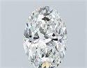 Diamante Natural 0.90 quilates, Ovalado , Color F, claridad VS1 y certificado GIA