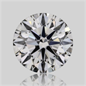 Natural Diamond 0.51 Carats, Round with Excellent Cut, G Color, VVS1 Clarity and Certified by IGI