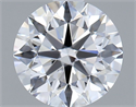 Lab Grown Diamond 1.03 Carats, Round with Ideal Cut, E Color, VS1 Clarity and Certified by IGI