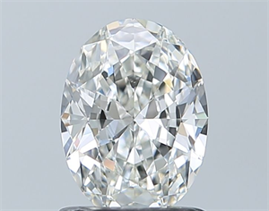 Picture of Natural Diamond 0.90 Carats, Oval with  Cut, H Color, VVS2 Clarity and Certified by GIA
