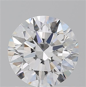 Picture of Natural Diamond 1.50 Carats, Round with Excellent Cut, F Color, VVS1 Clarity and Certified by GIA