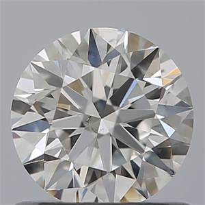 Picture of Natural Diamond 0.72 Carats, Round with Excellent Cut, F Color, SI1 Clarity and Certified by GIA
