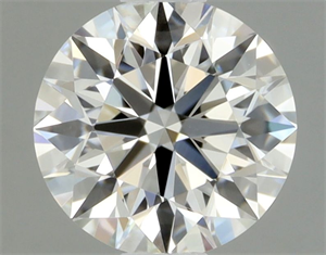 Foto Diamante Natural 0.42 quilates, Redondo , Color H, claridad VS1 y certificado GIA de