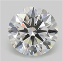 Del inventario de diamantes de laboratorio, 1.53 quilates, Redondo , Color E, claridad VS1 y certificado IGI