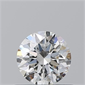Diamante Natural 0.56 quilates, Redondo , Color H, claridad VVS2 y certificado GIA