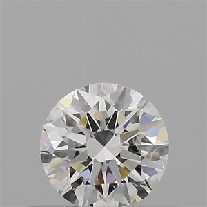 Picture of Natural Diamond 0.40 Carats, Round with Excellent Cut, E Color, VVS1 Clarity and Certified by GIA