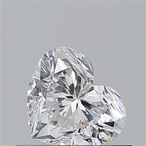 Picture of Natural Diamond 0.50 Carats, Heart with  Cut, E Color, VS1 Clarity and Certified by GIA