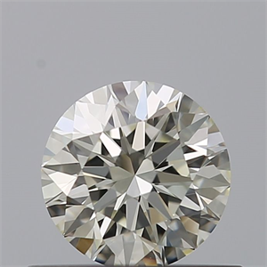 Foto Diamante Natural 0.52 quilates, Redondo , Color I, claridad IF y certificado IGI de