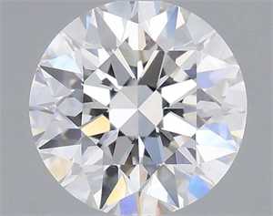 Picture of Lab Grown Diamond 1.02 Carats, Round with Excellent Cut, D Color, VS1 Clarity and Certified by IGI