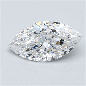 Picture of Natural Diamond 1.20 Carats, Marquise with  Cut, D Color, VVS1 Clarity and Certified by GIA