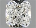 Natural Diamond 0.70 Carats, Cushion with  Cut, H Color, VS1 Clarity and Certified by GIA