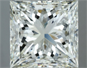 Natural Diamond 4.53 Carats, Princess with  Cut, K Color, IF Clarity and Certified by IGI