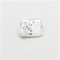 Natural Diamond 2.01 Carats, Radiant with  Cut, F Color, SI1 Clarity and Certified by GIA