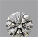Diamante Natural 0.57 quilates, Redondo , Color K, claridad IF y certificado GIA