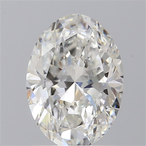 Picture of Natural Diamond 1.20 Carats, Oval with  Cut, H Color, SI1 Clarity and Certified by GIA