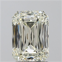 Natural Diamond 2.01 Carats, Radiant with  Cut, M Color, VVS1 Clarity and Certified by GIA