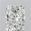 Natural Diamond 1.70 Carats, Radiant with  Cut, G Color, SI2 Clarity and Certified by GIA