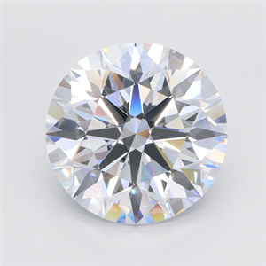 Picture of Lab Grown Diamond 5.95 Carats, Round with Ideal Cut, G Color, VS1 Clarity and Certified by IGI