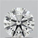 Del inventario de diamantes de laboratorio, 0.81 quilates, Redondo , Color D, claridad VVS2 y certificado IGI