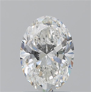 Picture of Natural Diamond 1.50 Carats, Oval with  Cut, G Color, VS2 Clarity and Certified by GIA