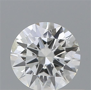 Picture of Natural Diamond 0.46 Carats, Round with Excellent Cut, H Color, I1 Clarity and Certified by GIA