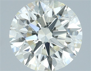 Picture of Natural Diamond 1.20 Carats, Round with Excellent Cut, J Color, VVS2 Clarity and Certified by IGI