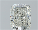 Natural Diamond 2.00 Carats, Cushion with  Cut, J Color, SI1 Clarity and Certified by GIA