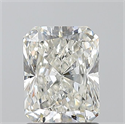 Natural Diamond 1.51 Carats, Radiant with  Cut, I Color, SI2 Clarity and Certified by GIA